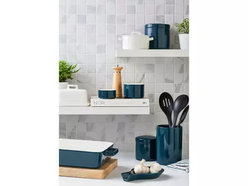 Epicurious Spoon Rest Teal Gift Boxed 2 Epicurious Spoon Rest Teal Gift Boxed - Image 2