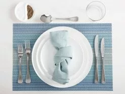 Placemat Ocean 45x30cm Light Blue -Tea & Coffee Sales maxwell williams white basics ocean pvc placemat