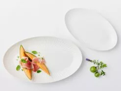 Radiance Serving Platter Set Of 2 White Gift Boxed -Tea & Coffee Sales ss22 website maxwell williams radiance 2piece